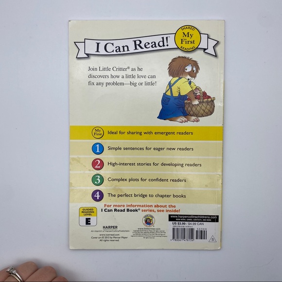 Set of 2 I Can Read Little Critter by Mercer Mayer Early Readers Children Books - Picture 3 of 5